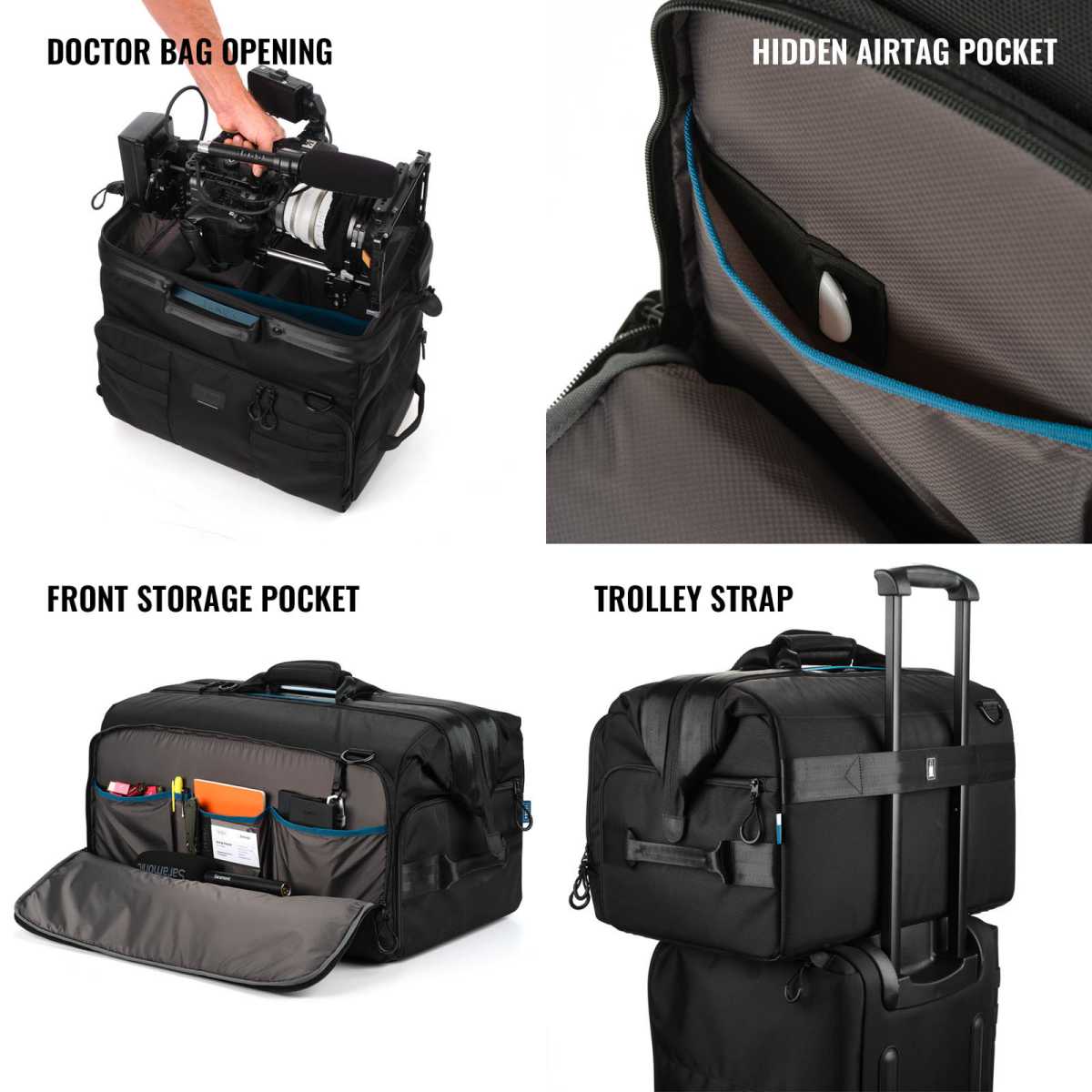 Schoudertas Video Cineluxe 21 Hightop (v2) - Afbeelding 4