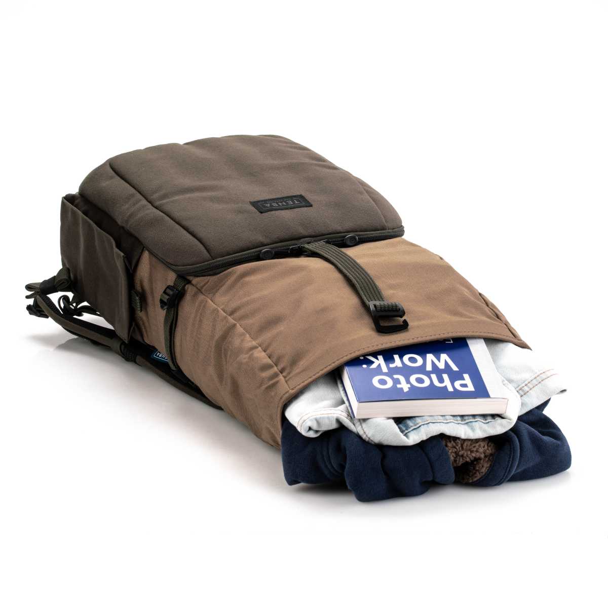 Fulton V2 16L rugzak olijfgroen/bruin - Afbeelding 12