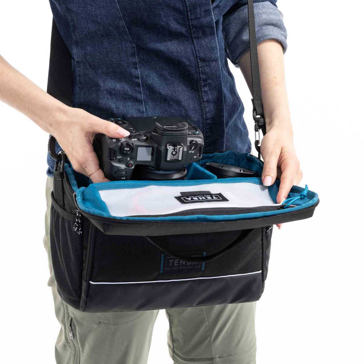 Skyline v2 Schouder tas 12 - zwart - Afbeelding 6