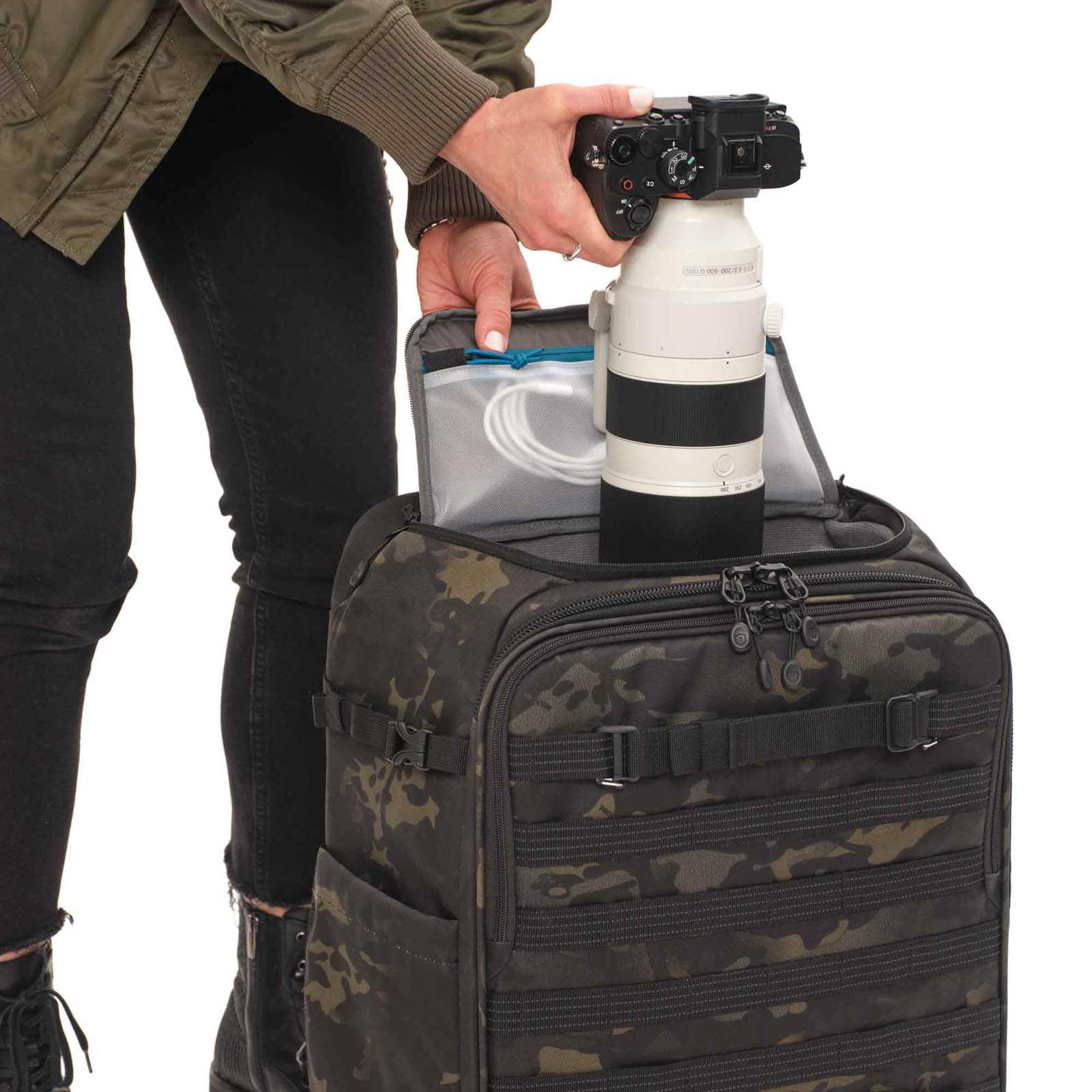 Axis Roller Rugzak V2 28L - MultiCam Zwart - Afbeelding 13